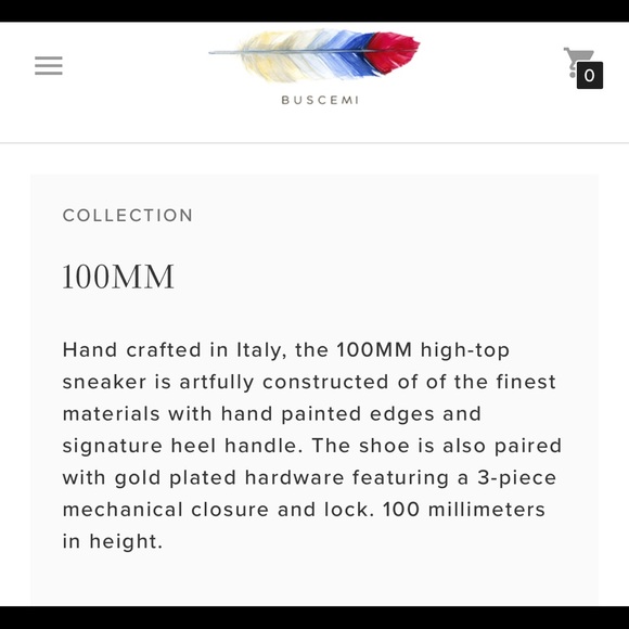 Buscemi sneakers Size 39 ( UNISEX) - Picture 8 of 9